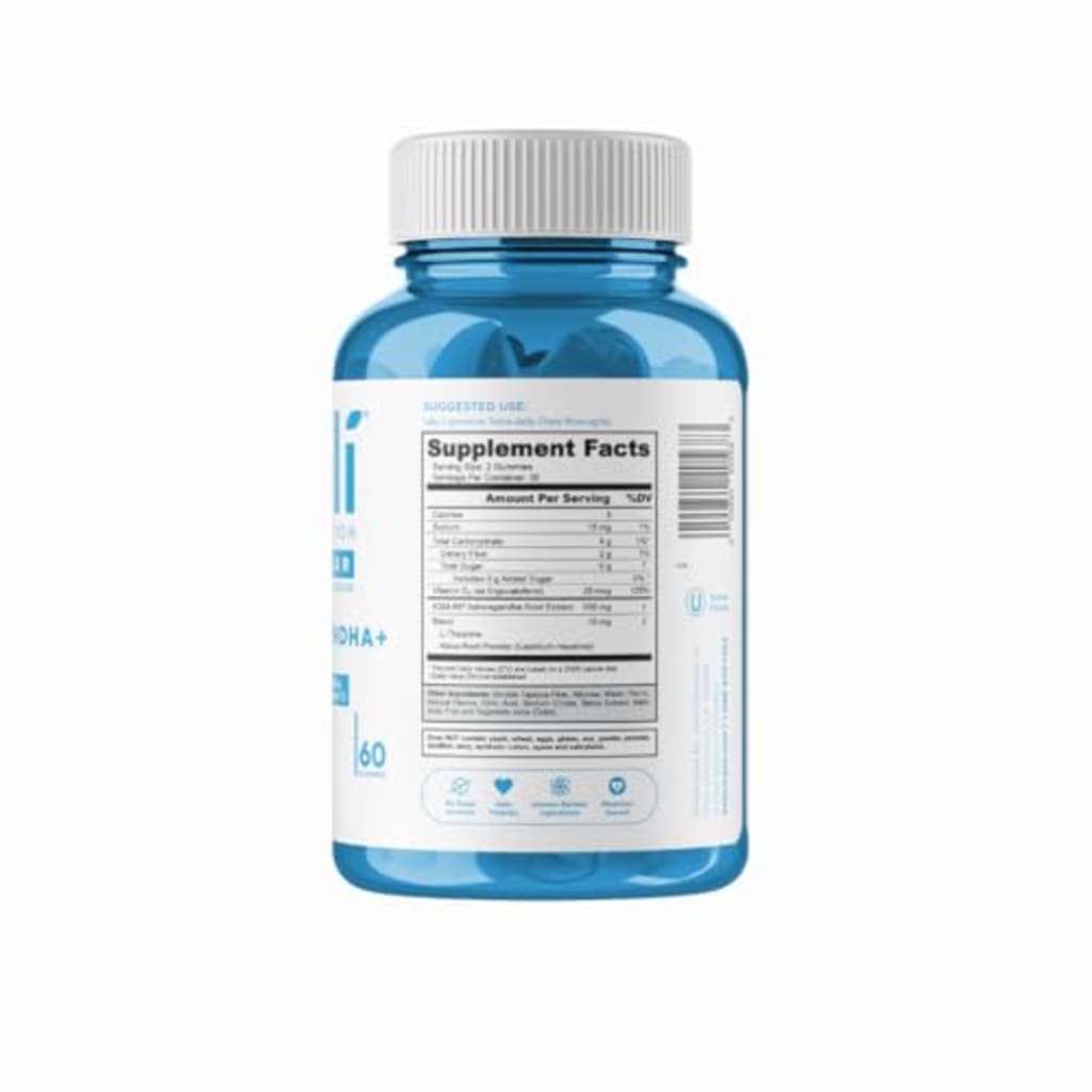 GoIi Zero Sugar™ Ashwagandha Gummies - Calm Energy+Immaune Support